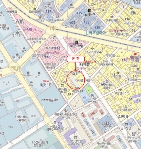 2024타경150048 서울특별시 금천구 가산로9길 12-8, 가산지웰에스테이트2차 1동 4층 414호 오피스텔[계약11평형] 경매 이미지