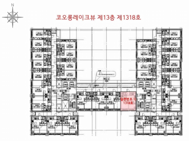 2025타경51520 충청남도 서산시 안견로 300, 코오롱레이크뷰 13층 1318호 오피스텔[계약23평형] 경매 이미지