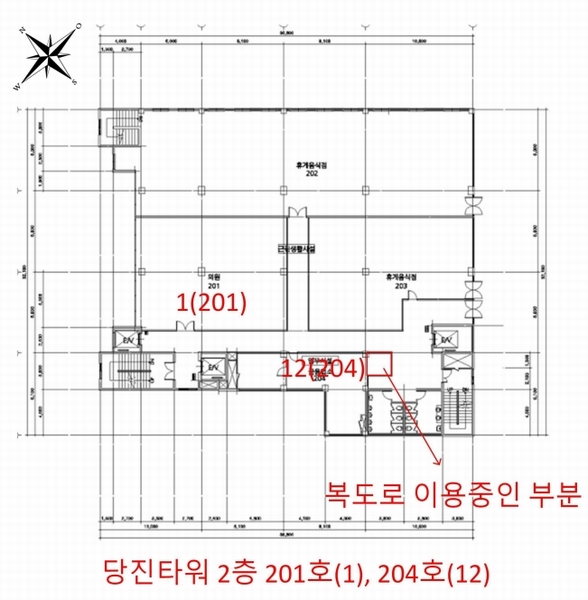 2025타경51547 충청남도 당진시 당진중앙2로 148, 당진타워 2층 204호 근린상가 경매 이미지