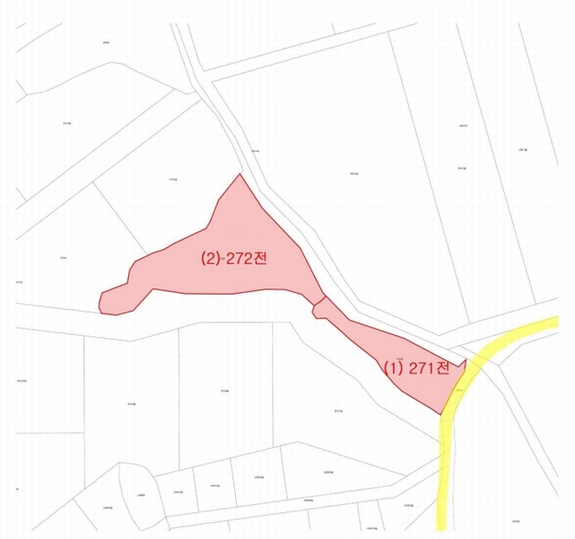 2025타경51576 충청남도 당진시 석문면 통정리 271 농지 경매 이미지