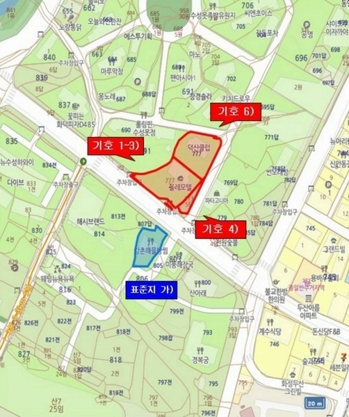 2022타경8108 대구광역시 수성구 두산동 777 숙박시설 경매 이미지