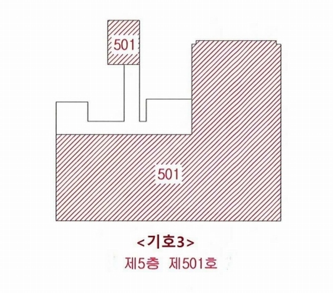 2024타경118535 대구광역시 북구 동화천로 229, 제이9621타워 6층 601호외3개호 근린상가 경매 이미지