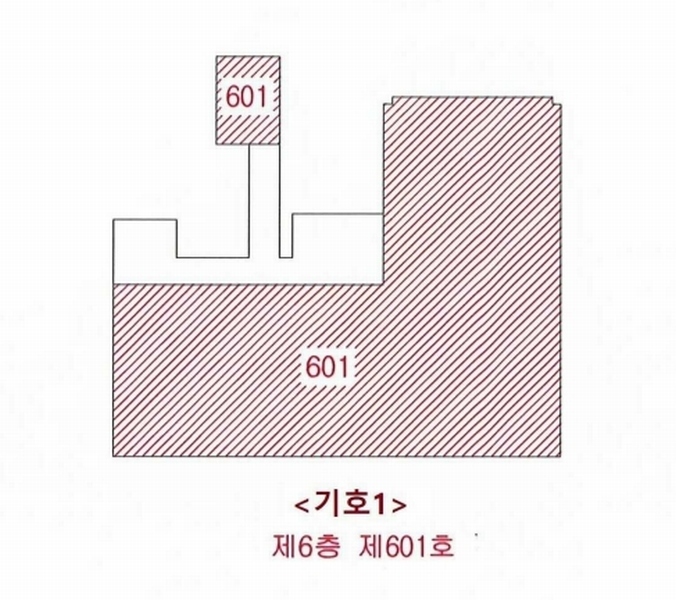 2024타경118535 대구광역시 북구 동화천로 229, 제이9621타워 6층 601호외3개호 근린상가 경매 이미지