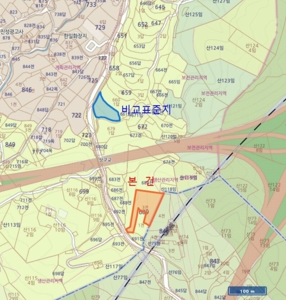 2025타경396 경상북도 경주시 현곡면 상구리 689-3 농지 경매 이미지