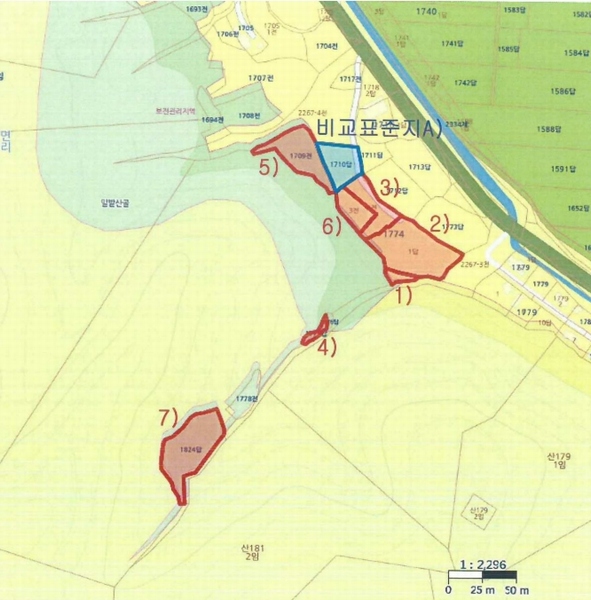 2025타경5292 경상북도 청도군 매전면 남양리 1777 농지 경매 이미지