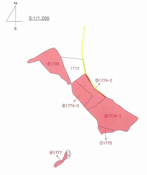2025타경5292 경상북도 청도군 매전면 남양리 1777 농지 경매 이미지
