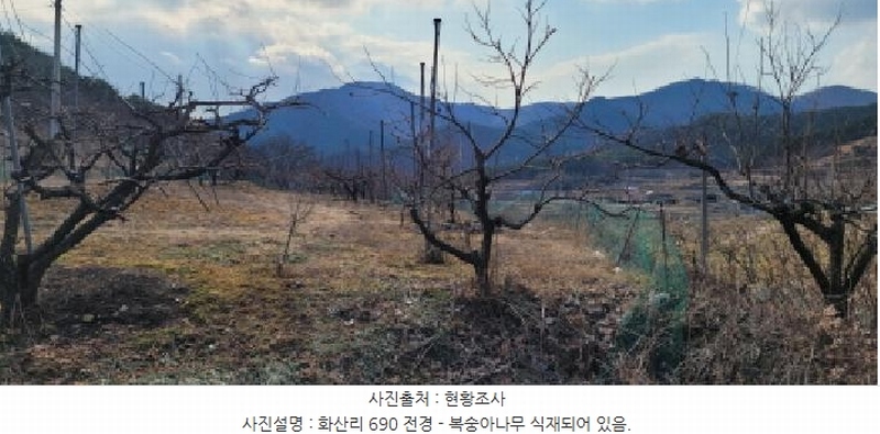 2025타경7319 경상북도 청도군 풍각면 화산리 689 과수원 경매 이미지