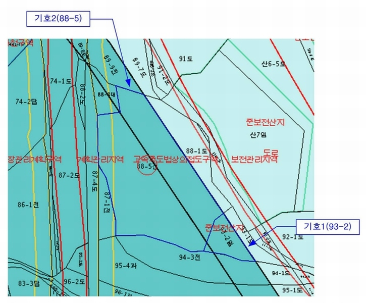 2025타경8350 경상북도 영천시 북안면 옥천리 93-2 임야 경매 이미지