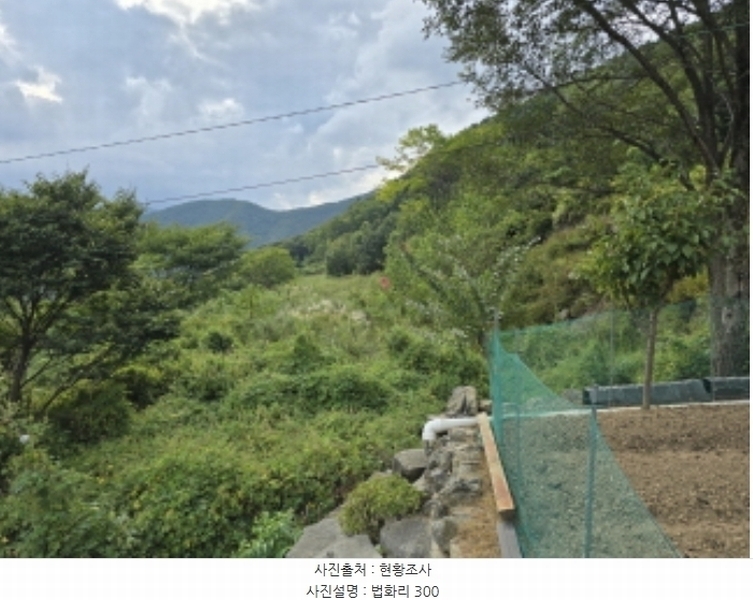 2024타경8492 경상북도 영천시 화북면 법화리 298-2 농지 경매 이미지