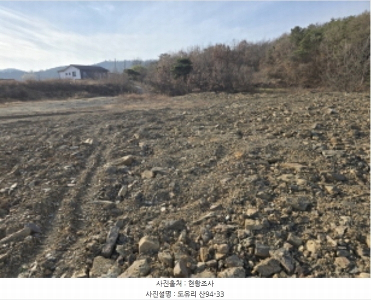 2024타경10549 경상북도 영천시 북안면 도유리 산94-9 임야 경매 이미지