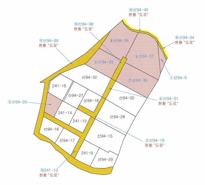 2024타경10549 경상북도 영천시 북안면 도유리 산94-9 임야 경매 이미지