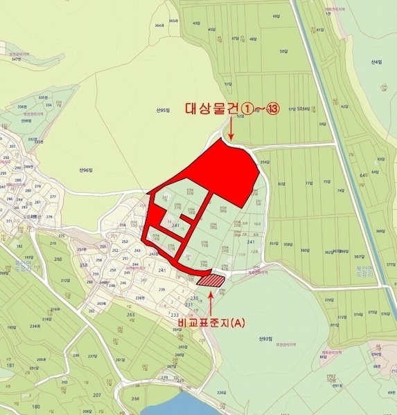 2024타경10549 경상북도 영천시 북안면 도유리 산94-9 임야 경매 이미지