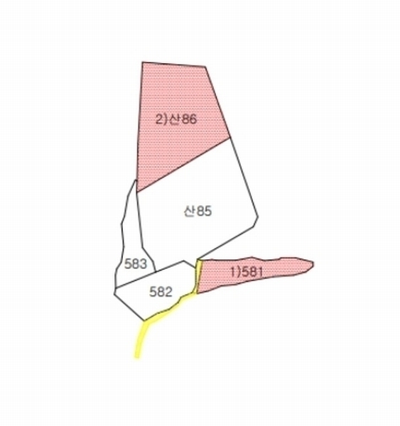 2024타경121630 대구광역시 수성구 고모동 산86 임야 경매 이미지