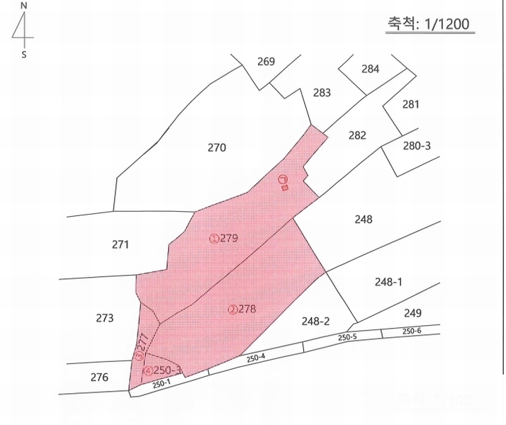 2025타경7576 경상북도 영천시 임고면 덕연리 279 농지 경매 이미지