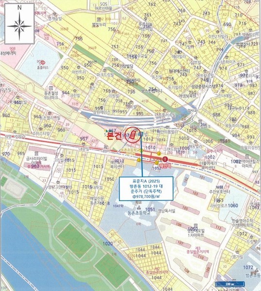 2025타경7588 대구광역시 동구 방촌동 1012-22 다가구(원룸등) 경매 이미지
