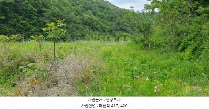 2025타경7609 경상북도 경산시 용성면 매남리 417 농지 경매 이미지