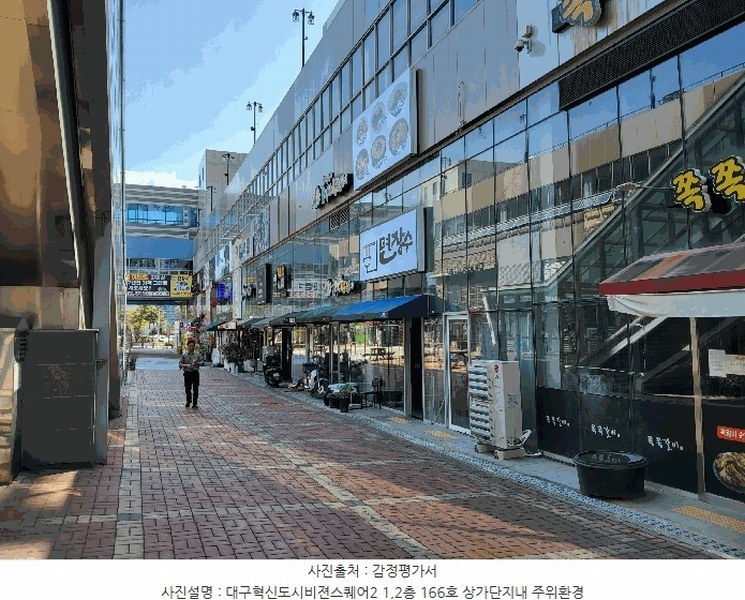 2025타경7698 대구광역시 동구 이노밸리로 322, 대구혁신도시비젼스퀘어2 1층2층 166호 근린상가 경매 이미지