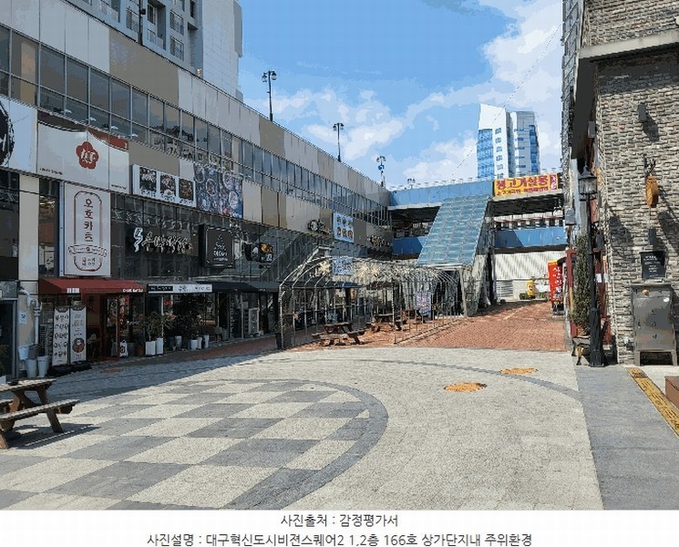 2025타경7698 대구광역시 동구 이노밸리로 322, 대구혁신도시비젼스퀘어2 1층2층 166호 근린상가 경매 이미지