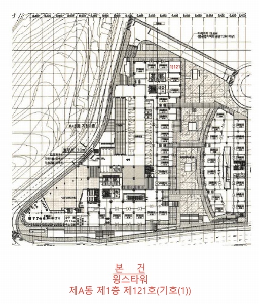 2025타경581 경상남도 진주시 동부로169번길 12, 윙스타워 1층 에이121호 근린상가 경매 이미지