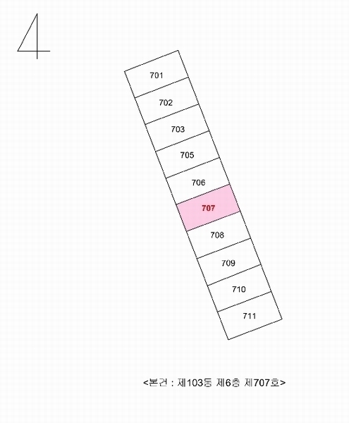 2025타경7797 경상북도 칠곡군 석전로9길 7, 대화전원타운 103동 6층 707호 아파트[공급26평형] 경매 이미지