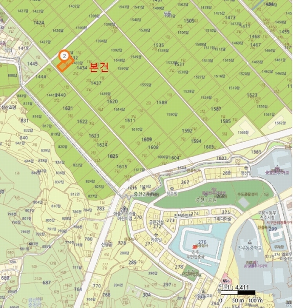 2025타경610 경상남도 진주시 금산면 장사리 1432-2 농지 경매 이미지