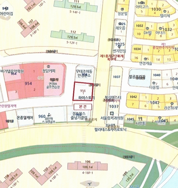 2024타경10792 대구광역시 북구 연경중앙로 3, 대성플라자주건축물 1동 4층 403호 근린상가 경매 이미지