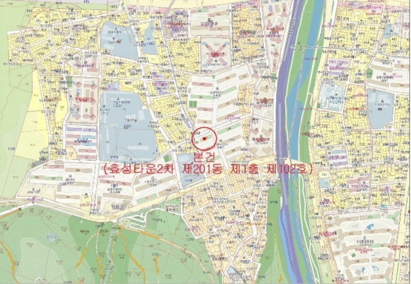 2024타경123049 대구광역시 남구 효성중앙길 38, 효성타운2차 201동 1층 102호 아파트 경매 이미지