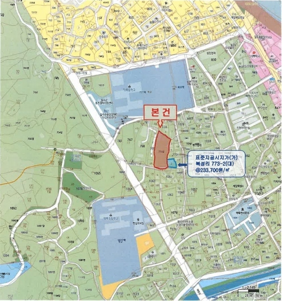 2024타경128686 경상북도 칠곡군 약목면 복성리 770 농지 경매 이미지