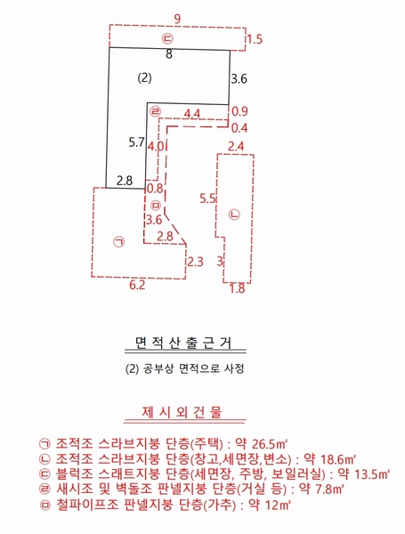 2025타경7338 대구광역시 동구 동호동 100-17 주택 경매 이미지