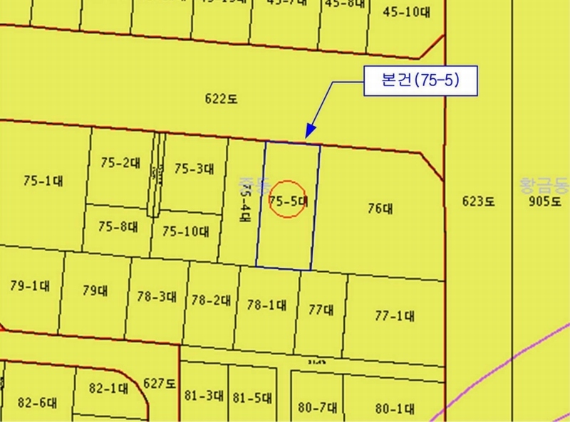 2025타경7634 대구광역시 수성구 중동 75-5 근린주택 경매 이미지