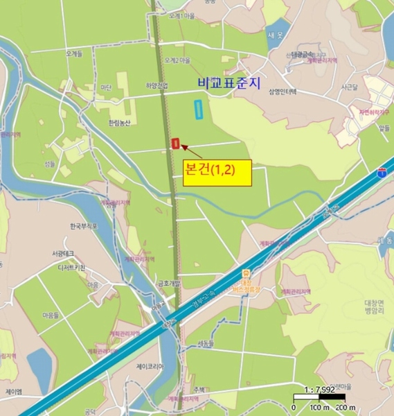 2025타경7985 경상북도 영천시 금호읍 오계리 444-8 농지 경매 이미지