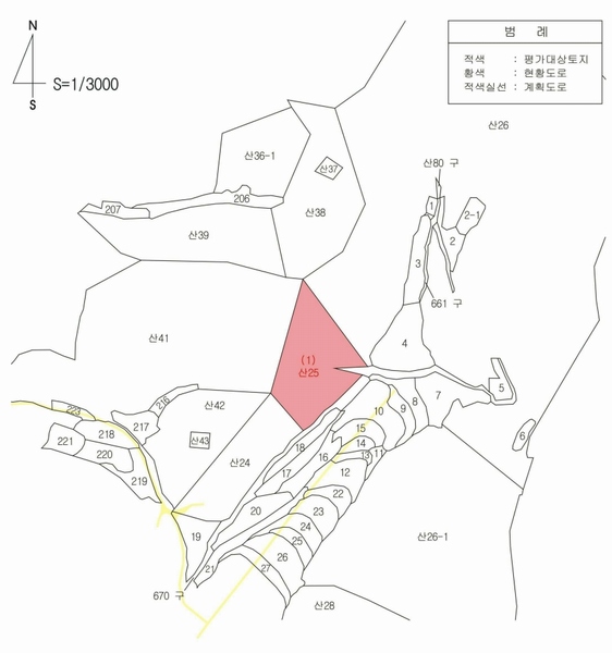 2025타경8360 경상북도 영천시 대창면 어방리 산25 임야 경매 이미지