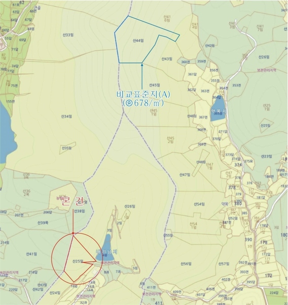 2025타경8360 경상북도 영천시 대창면 어방리 산25 임야 경매 이미지