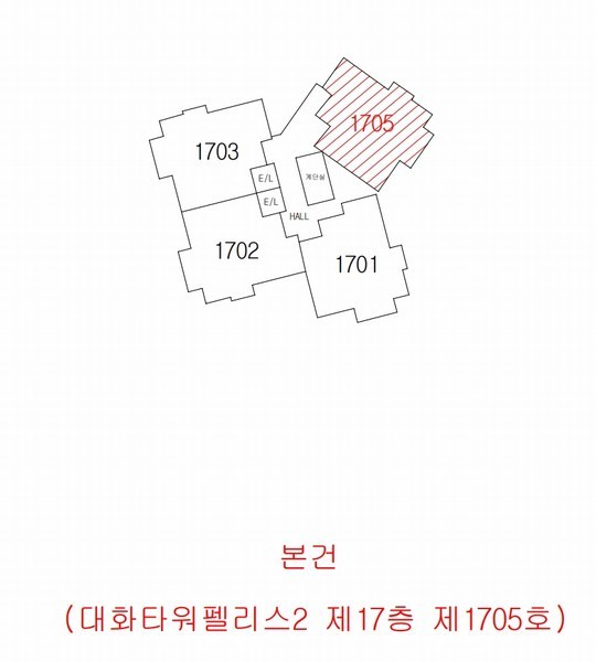 2024타경128594 경상북도 경산시 경안로39길 49, 대화타워펠리스2 17층 1705호 아파트[공급24평형] 경매 이미지