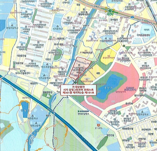 2025타경730 대구광역시 수성구 욱수천로2길 22, 시지삼정그린코아포레스트 301동 지하2층 101호 근린상가 경매 이미지