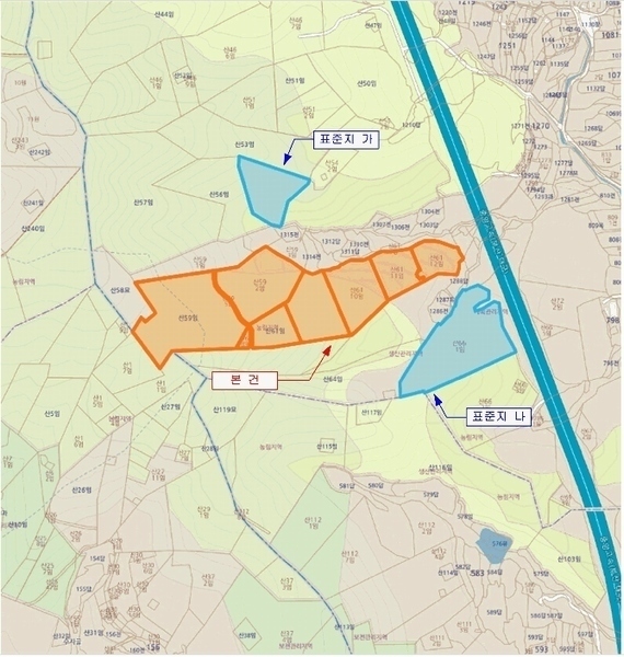 2025타경5735 경상북도 청도군 청도읍 덕암리 산59 임야 경매 이미지