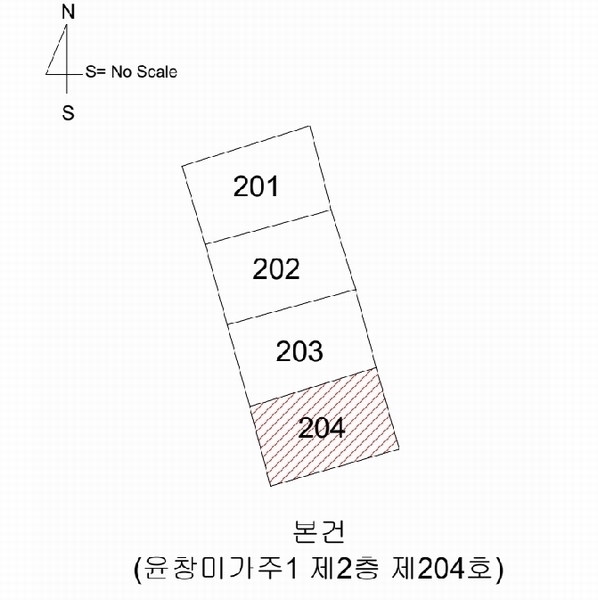 2025타경7276 경상북도 영천시 최무선로 231-1, 윤창미가주1 2층 204호 오피스텔[계약30평형] 경매 이미지