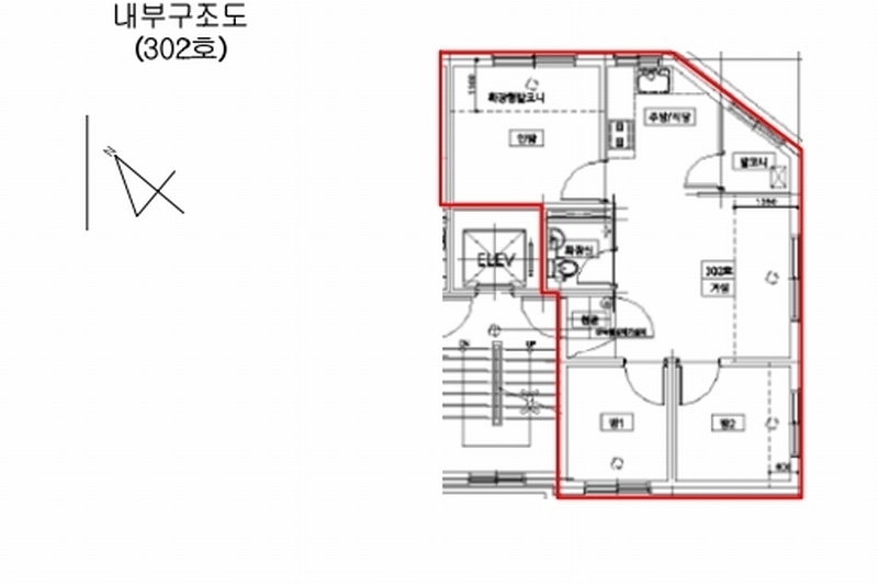 2025타경9229 서울특별시 강서구 등촌로13바길 111-8, 경민파빌리온 3층 302호 다세대(빌라)[공급15평형] 경매 이미지