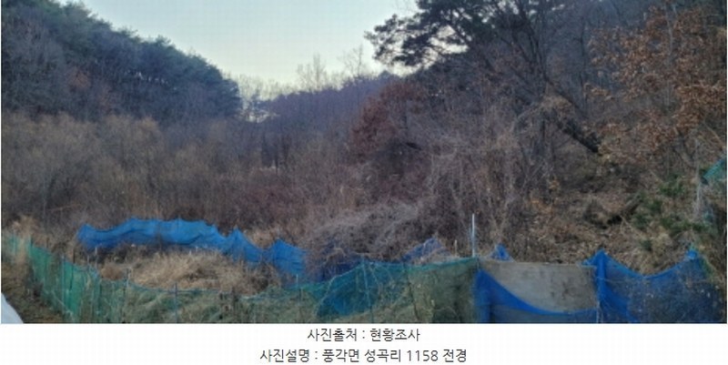 2024타경11344 경상북도 청도군 풍각면 성곡리 1158 농지 경매 이미지