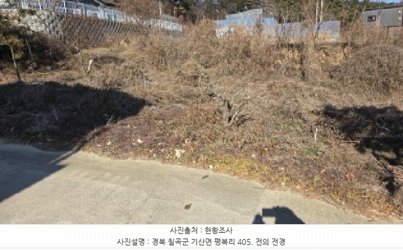 2024타경11405 경상북도 칠곡군 기산면 평복리 928-9 주택 경매 이미지