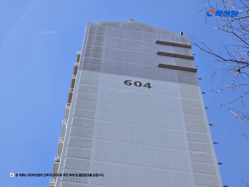 2024타경121661 대구광역시 동구 송라로11길 39, 신천휴먼시아6단지 604동 11층 1102호 아파트[공급25평형] 경매 이미지