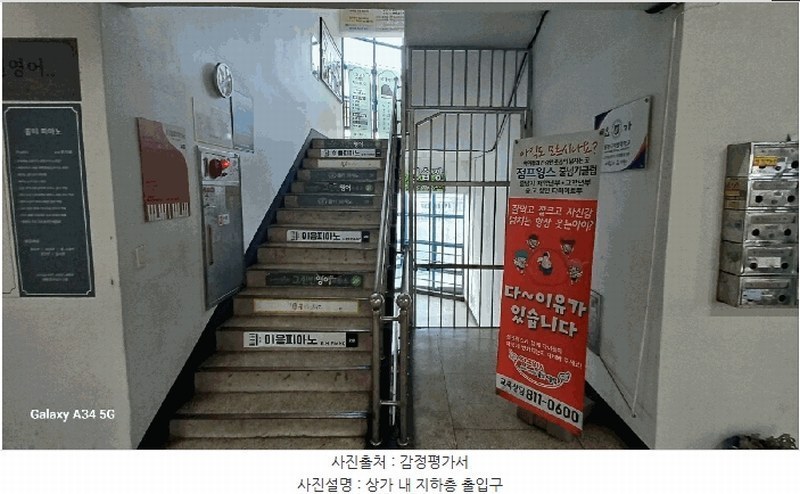 2025타경7312 경상북도 경산시 대학로8길 32, 옥산태왕한라타운 201동 지하1층 2호 근린상가 경매 이미지