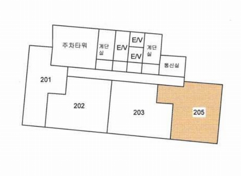 2025타경7822 대구광역시 수성구 명덕로 410, 수성아이위시타워 2층 205호 오피스텔[계약35평형] 경매 이미지
