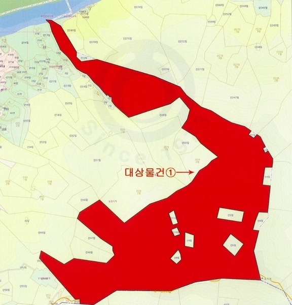 2025타경967 경상북도 청도군 매전면 구촌리 산7 임야 경매 이미지