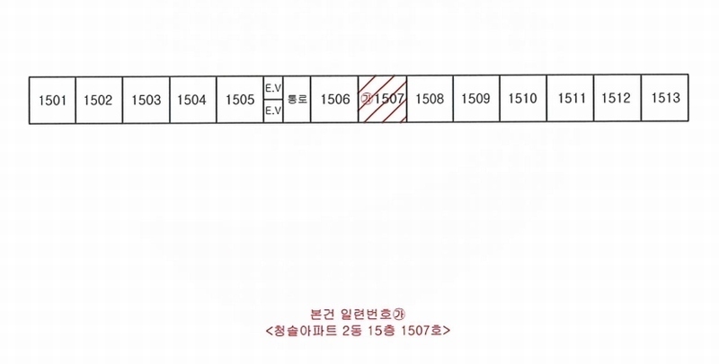 2025타경1031 경상북도 영천시 창신1길 22, 청솔아파트 2동 15층 1507호 아파트[공급18평형] 경매 이미지