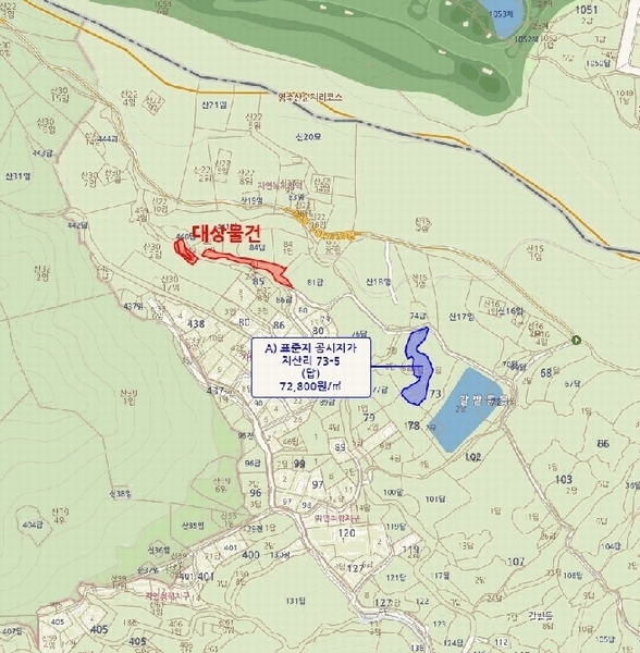 2025타경1043 경상남도 양산시 하북면 지산리 439 농지 경매 이미지