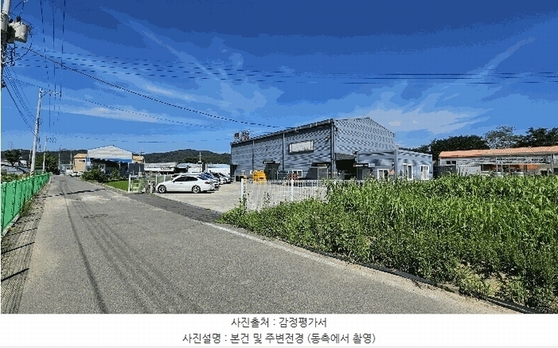 2025타경8545 경상북도 칠곡군 지천면 신리 734-1 공장 경매 이미지