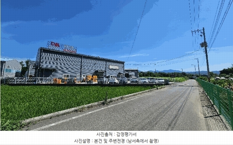 2025타경8545 경상북도 칠곡군 지천면 신리 734-1 공장 경매 이미지