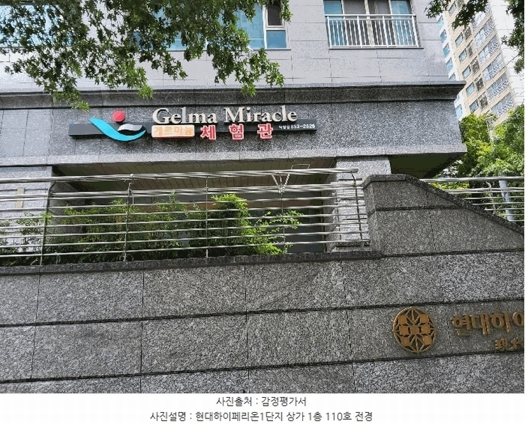 2025타경8781 대구광역시 동구 국채보상로 861, 현대하이페리온1단지 1층 110호 근린상가 경매 이미지