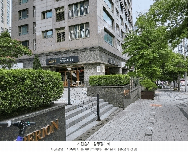 2025타경8781 대구광역시 동구 국채보상로 861, 현대하이페리온1단지 1층 110호 근린상가 경매 이미지